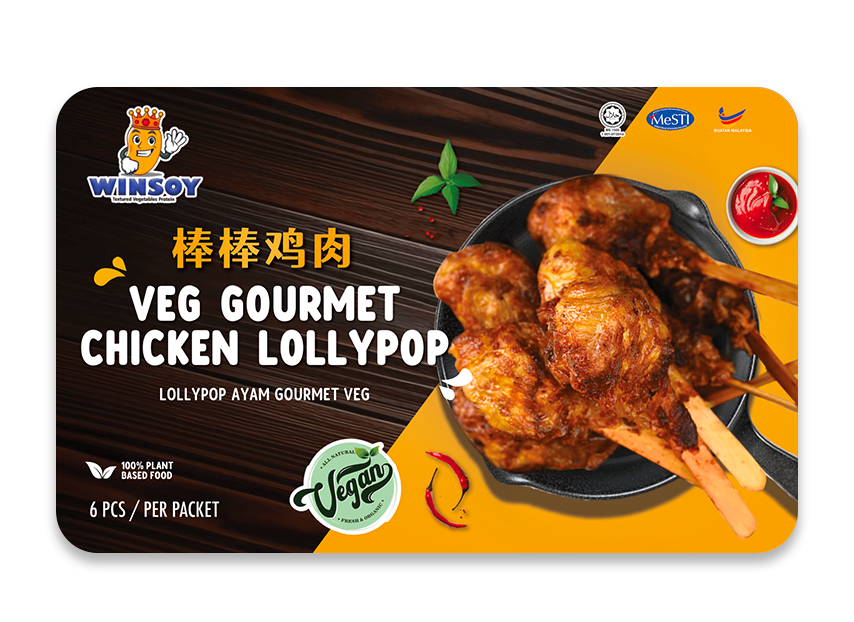 Veg Gourmet Chicken Lollypop