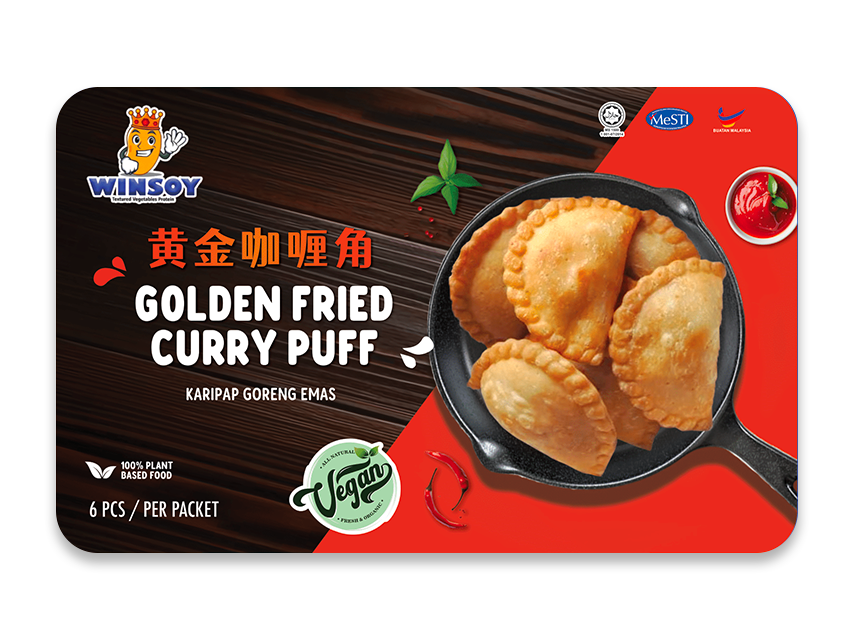 Golden Fried Curry Puff